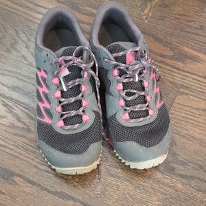 Merrell Women's Athletic Shoes in Gray and Pink
